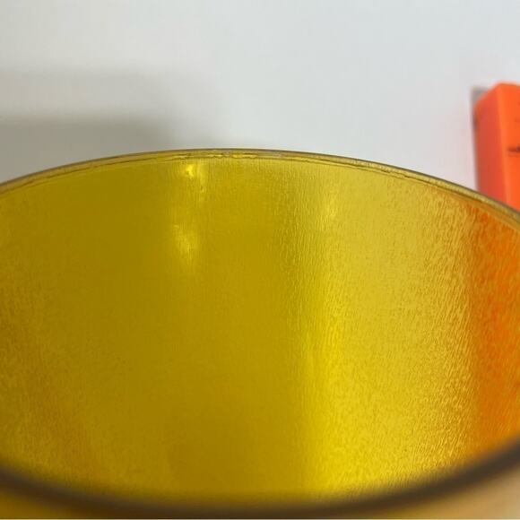 Vintage Amber Gold Cups Set of 4 restaurant style - Picture 8 of 9